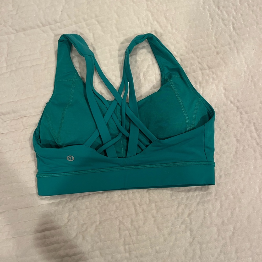 Lululemon Athletica Teal Sports Bra - Picture 4 of 4